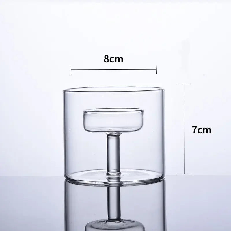 Bougeoirs en Verre