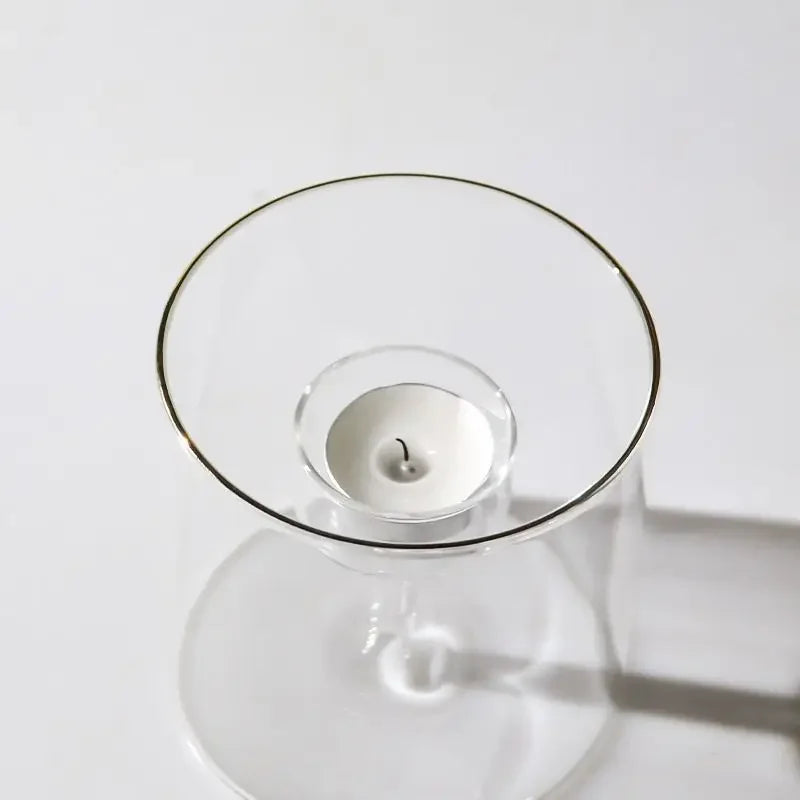 Bougeoirs en Verre